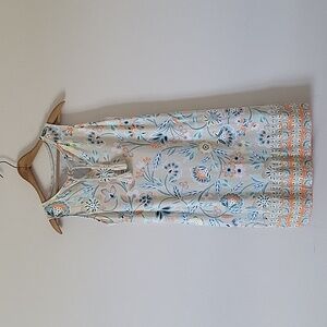 Belle by Kim Gravel TripleLuxe Knit Summer Garden Printed Dress Size XS